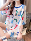 女子マスト 半袖 紫外線対策 ラウンドネック Tシャツ ＜U-8641＞