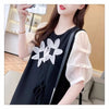 夏新作 ロング 花柄 Tシャツ 三色 ＜U-2836＞