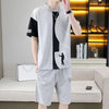 男女兼用 人気 カジュアル Tシャツ & ショーツ セットアップ U-80076