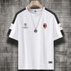 男女兼用 人気 シンプル プリント 半袖 Tシャツ U-13175
