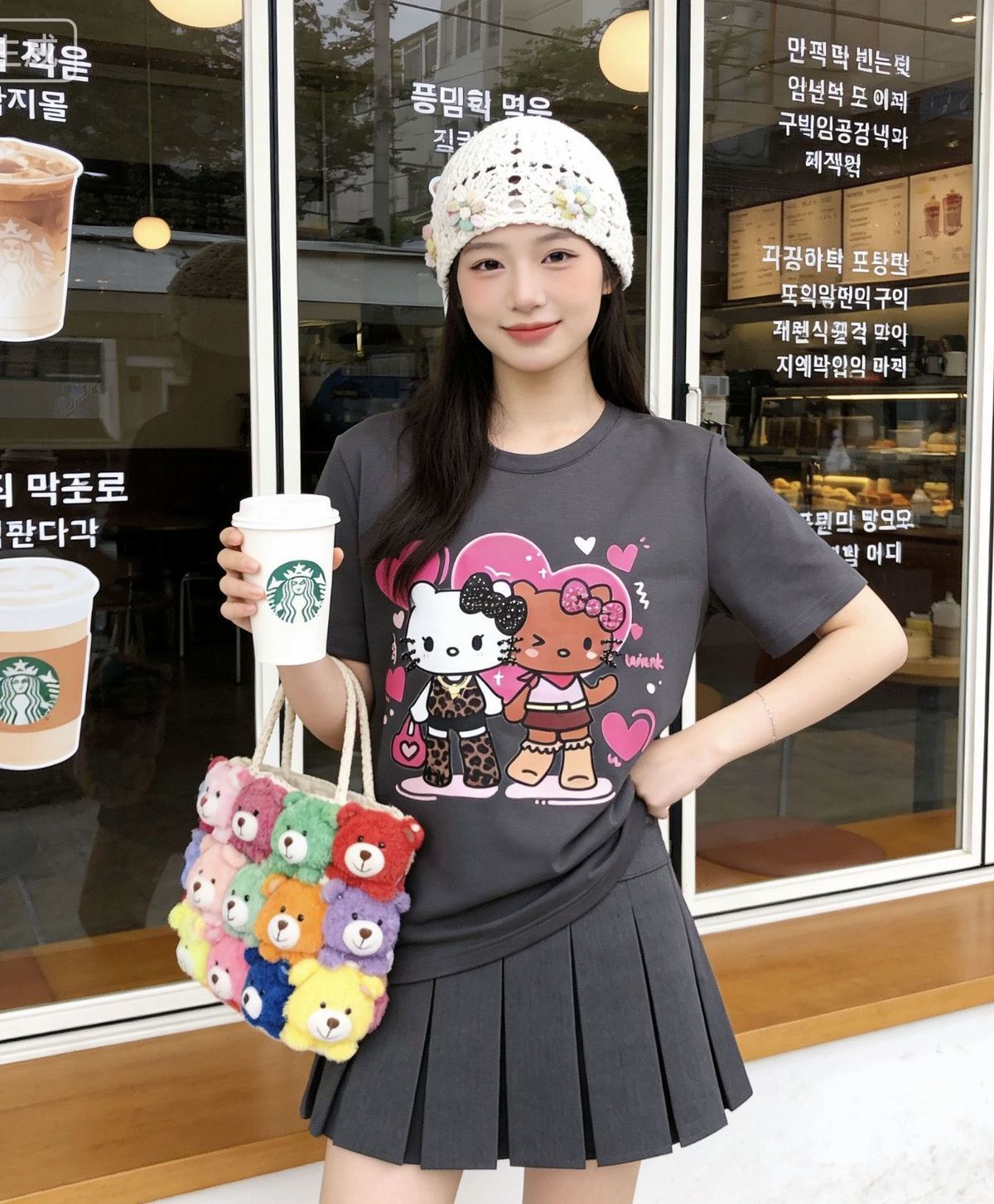 売れ筋 カジュアル プリント Tシャツ U-13472