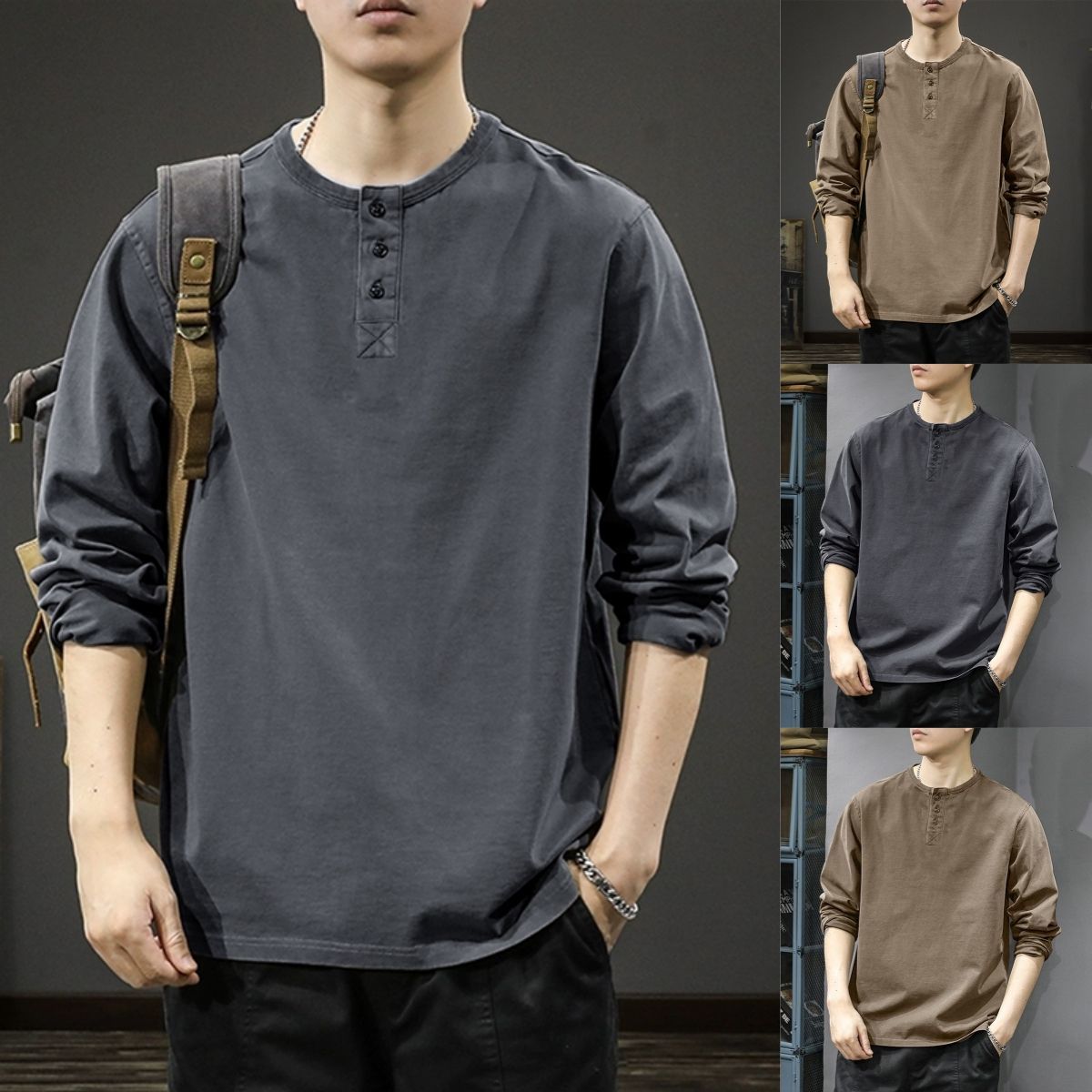人気アイテム カジュアル 長袖 Tシャツ U-80064