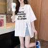 売れ筋 早い者勝ち 絶対流行 カジュアル 2色選択 Tシャツ<U-11608>