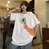 好感度満載 プリント 美感いっぱい Tシャツ カットソー＜U-3313＞