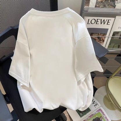 超人気 キュート カジュアル 全3色 半袖 Tシャツ <U-8670>