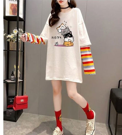 今季マストバイ ファッション カジュアル スウィートTシャツ<U-6507>
