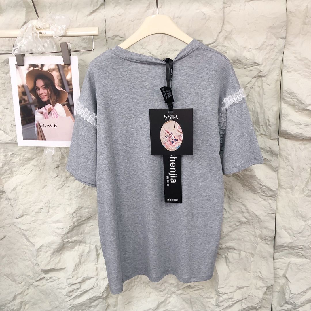 人気トレンド 新作 カジュアル プリント Tシャツ U-13475