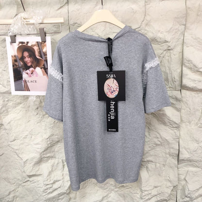 人気トレンド 新作 カジュアル プリント Tシャツ U-13475