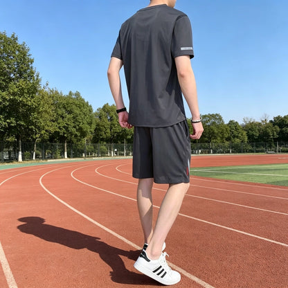 今季トレンド スポーツ Tシャツ & ショーツ セットアップ U-80096