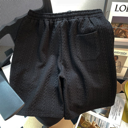 ゆったり感アップ 切り替え 美人度アップ Tシャツ＋ショートパンツ セットアップ＜U-3457＞