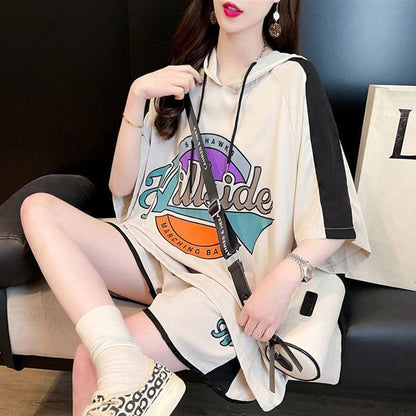 高級感溢れる Tシャツ＋ショートパンツ 好感度満載 セットアップ＜U-3473＞
