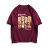 着回し力抜群 アバンギャルド 特別デザイン プリント全5色 半袖Tシャツ<U-8712>