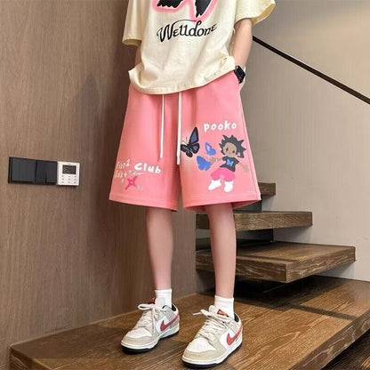 個性派 ゆったり感アップ 軽い生地が夏にぴったり！ スタイリッシュさ ハイウエスト 全2色 パンツ ＜U-11163＞