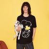 男女兼用 シンプル プリント 半袖 Tシャツ F-13493