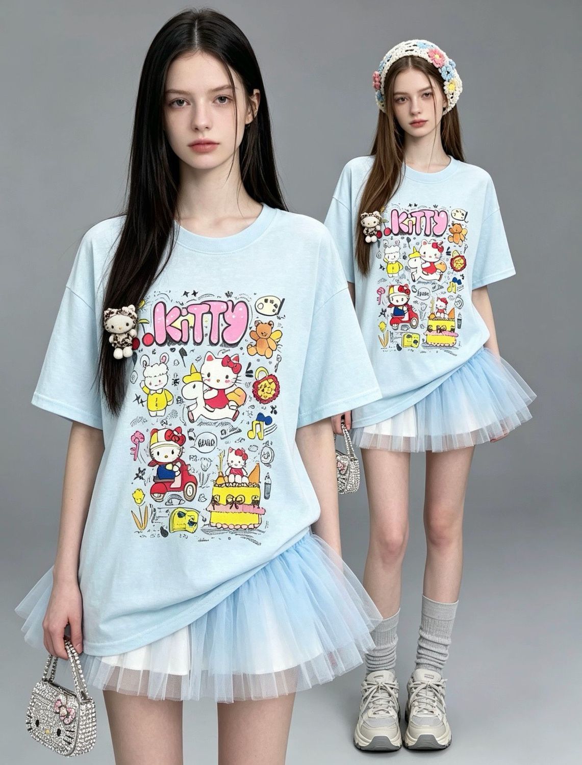 新作トレンド プリント カジュアル Tシャツ U-13470