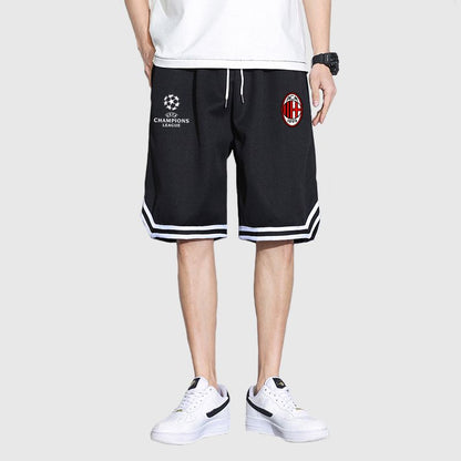 男女兼用 ゆったりルーズ カジュアル ハーフパンツ U-13226