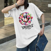 話題沸騰中 スマイリー カジュアル 半袖 Tシャツ <U-8651>
