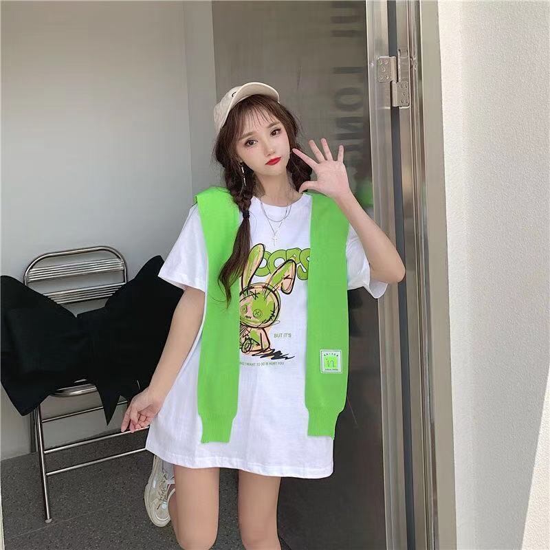 早い者勝ち 早い者勝ち 絶対流行 カジュアル 2色選択 Tシャツ+カウルネック<U-11153>