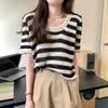オシャレ度満点 好感度満載 ボーダー柄 Tシャツ カットソー＜isf-3232＞