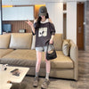 好感度100％ ラウンドネック キュート 半袖 Tシャツ ＜U-8628＞