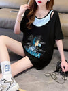 キュート 美人度アップ おすすめ 好感度UP カジュアル 全4色 半袖 Tシャツ ＜U-11157＞