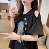 売れ筋 早い者勝ち 絶対流行 カジュアル 2色選択 Tシャツ<U-11444>
