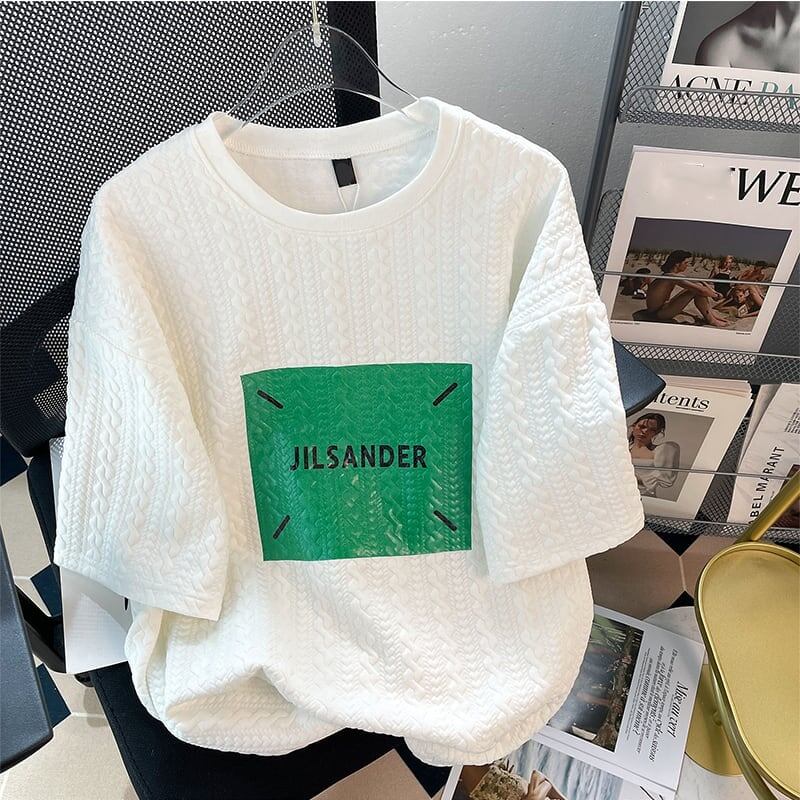 ゆったり感アップ 切り替え 美人度アップ Tシャツ＋ショートパンツ セットアップ＜U-3457＞