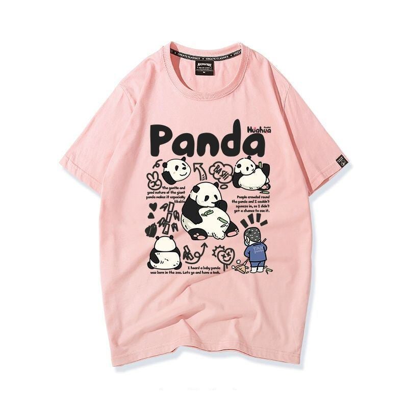 売り切れ必至 カジュアル ファッション感満々 アバンギャルド プリント カップル 全7色 半袖 Tシャツ <U-9320>