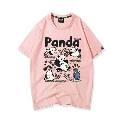 売り切れ必至 カジュアル ファッション感満々 アバンギャルド プリント カップル 全7色 半袖 Tシャツ <U-9320>