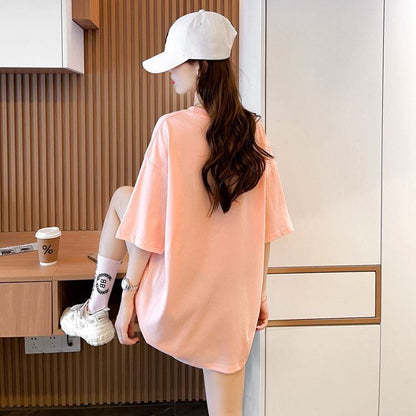 美人度アップ 好感度UP 海外トレンド カジュアル 全3色 半袖 Tシャツ ＜U-11641＞