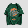 絶対欲しい 全5色 トレンドのロゴデザインをプリントしたTシャツは着回し力抜群 半袖Tシャツ<U-9256>