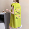 真夏も快適 着心地良い ファッション感満々 プリント全4色 ノースリーブ Tシャツ カットソー＜U-9161＞