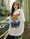話題沸騰中 目を奪われる 流行新作 カジュアル ゆったり 全2色 半袖Tシャツ＜U-9295＞