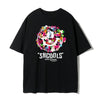 話題沸騰中 スマイリー カジュアル 半袖 Tシャツ <U-8651>