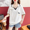 カジュアル 切り替え オシャレ度満点 プリント Tシャツ カットソー＜U-3650＞