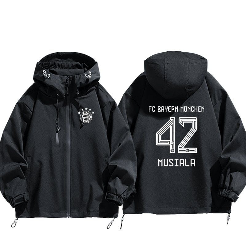 絶対欲しい   撥水加工 バックビッグロゴ 男女兼用 3色展開 マウンテンパーカー U-12853