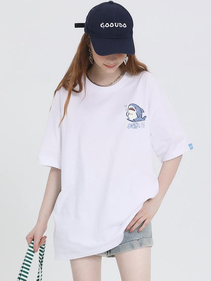 売り切れ必至 4色選択 ポップなプリントが夏に映えるプリント 半袖Tシャツ＜U-9327＞