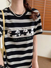 超人気 シンプル ファッション 刺繍 ワンピース<U-6688>