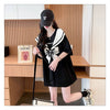 夏新作  キュート 厚手全6色フード付きパーカ<U-4582> プリントTシャツ 2色 ゆったり半袖＜U-8226＞