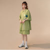 期間限定 ゆったり感アップ ファッション Tシャツ＋ショートパンツ セットアップ＜U-8679＞