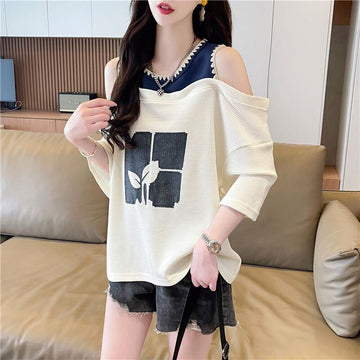 好感度100％ ラウンドネック キュート 半袖 Tシャツ ＜U-8628＞