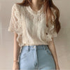 美人度アップ プリント ファッション ゆったり 全4色 半袖 Tシャツ＜U-11784＞