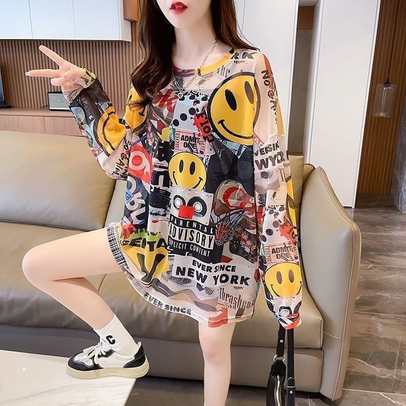 【半額セール！】 大人可愛い 売り切れ必至 元気いっぱい チュール 花柄 Tシャツ<U-4929>
