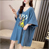 ファッション ゆったり プリント 全4色 半袖 Tシャツ＜U-11518＞