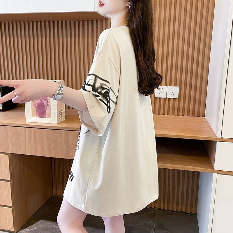 キュート 絶対流行 売れ筋 早い者勝ち カジュアル Tシャツ<U-11446>