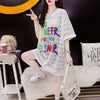 話題沸騰中 透かし彫り レース 2色選択 半袖Tシャツ＜U-8525＞
