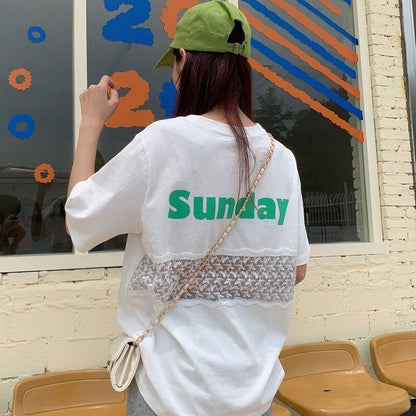 個性的なデザイン 3色選択可 バックで綺麗 Tシャツ カットソー＜U-3023＞