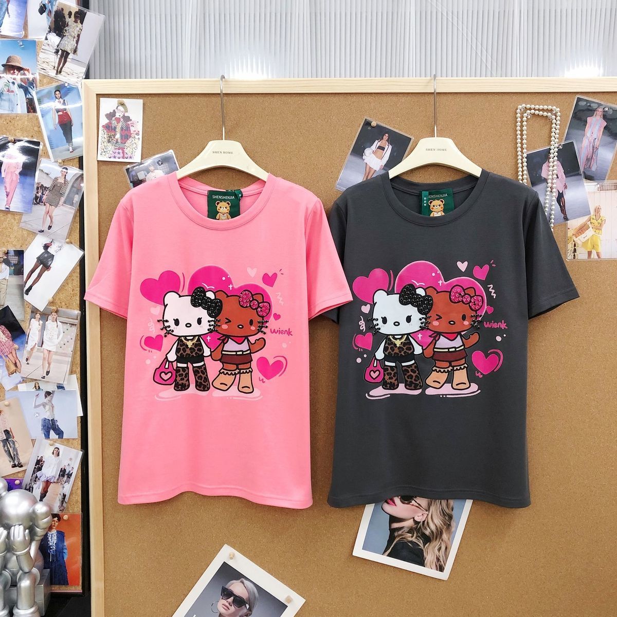 売れ筋 カジュアル プリント Tシャツ U-13472