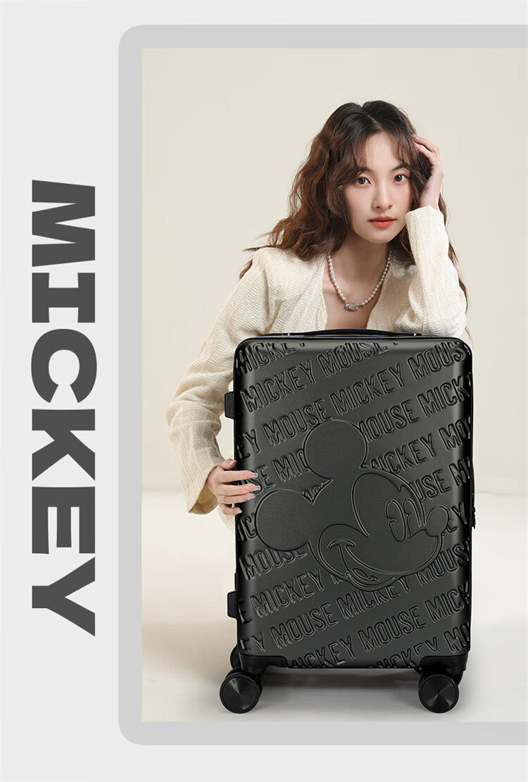 ディズニー ミッキーマウス スーツケース 機内持ち込み可 Sサイズ ｜ TSAロック・乾湿分離収納付 U-60000