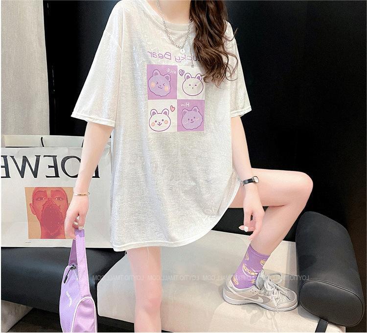 【半額！期間限定！！】アイスシルク半袖Tシャツ<U-5004>